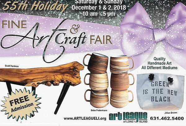 55th Holiday Fine Art & Craft Fair at Art League of Long Island