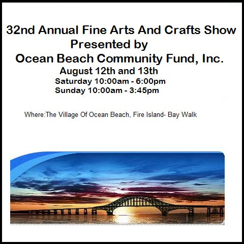 Ocean Beach 32nd Annual Fine Arts and Crafts Show