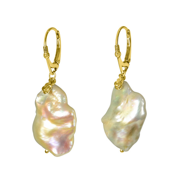 Baroque Pearl Drop Earrings – Stephanie Occhipinti Design