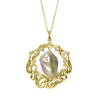 Wings of Lace Baroque Pearl Pendant